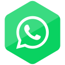 Colored,Hexagon,High quality,Media,Social,Social media,Whatsapp
